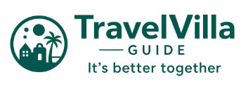 Travel Villa Guide logo with tagline - It's better together