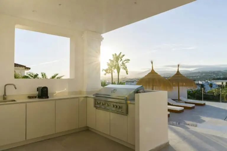 Height of bliss outdoor kitchen