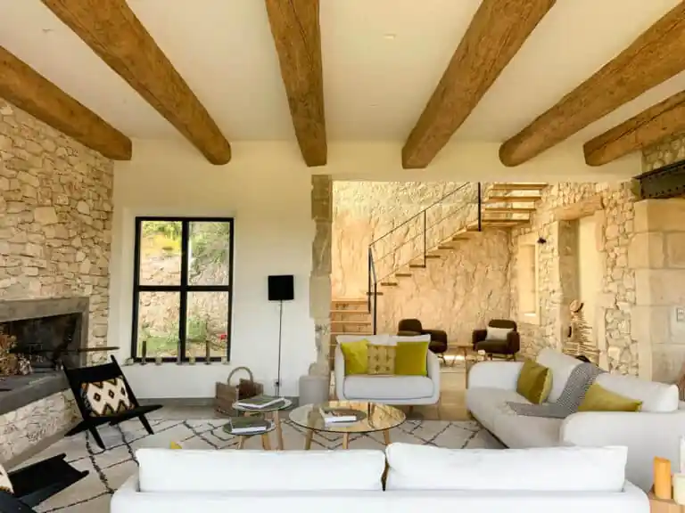 The ancient olive tree living area